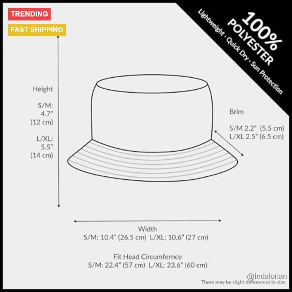 Lightweight Quick Dry Polyester Packable Bucket S… - image 6